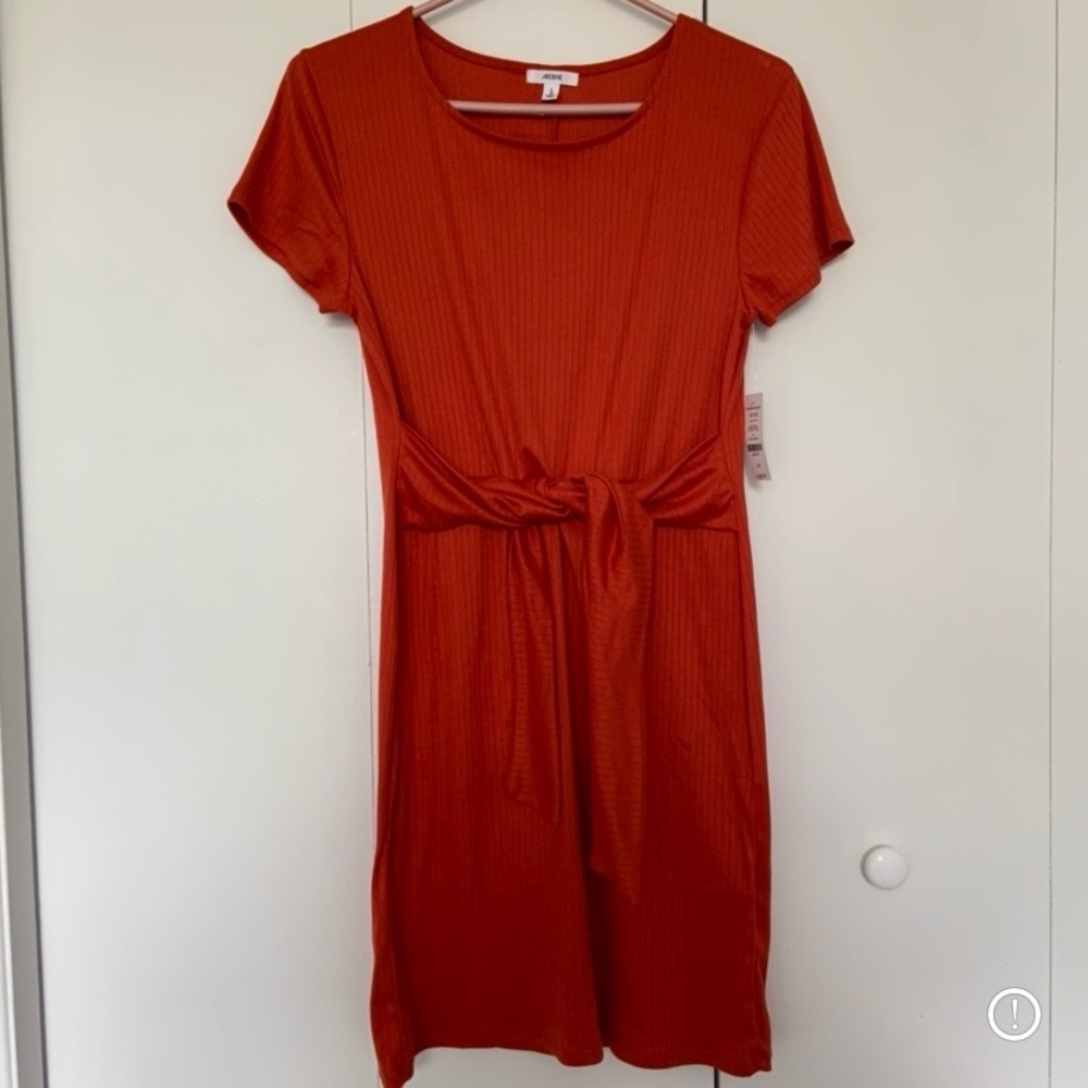 Ardene Burnt Orange Mini Dress